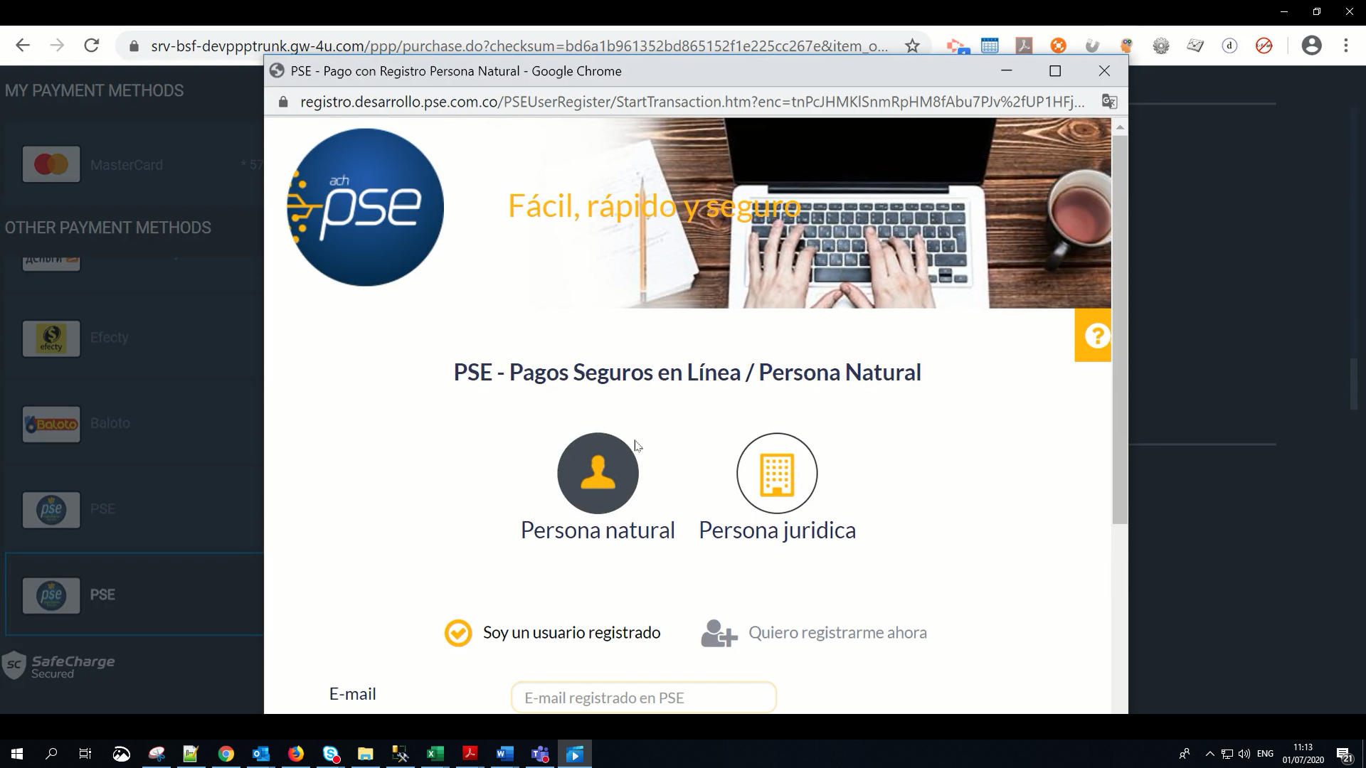 pse redirect